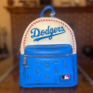 LA Dodgers Loungefly x MLB Mini Backpack